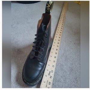 Dr. Martens Women's Black Leather Boot made in England